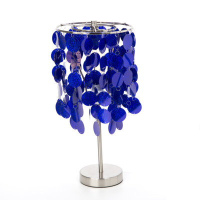 Three Cheers For Girls! Purple Paillete Lamps