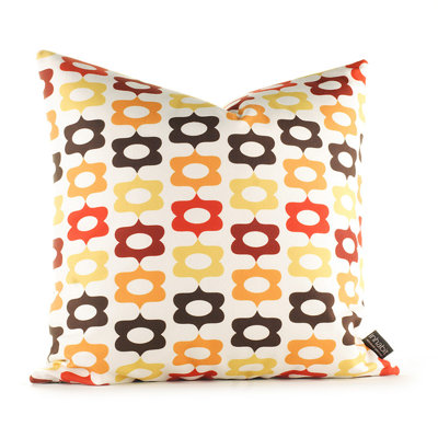 Inhabit Aequorea Laugh Pillow in Scarlet