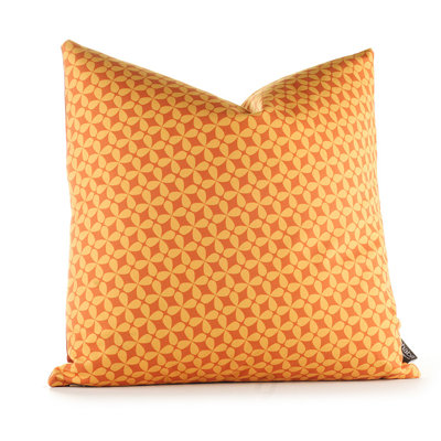 Inhabit Aequorea Seedling Graphic Pillow in Scarlet