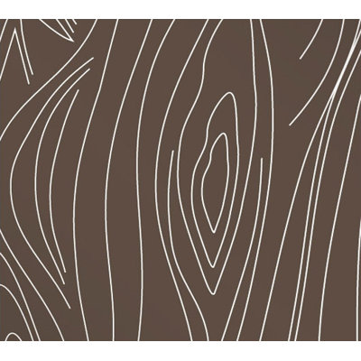 Inhabit Madera Slat Hanging Panel in Chocolate