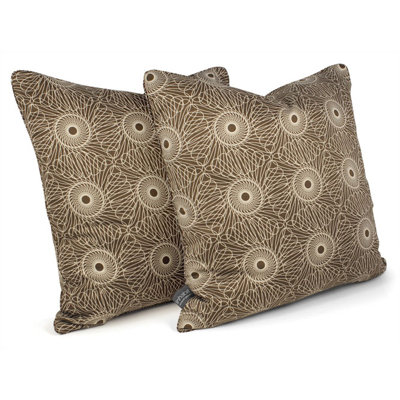 Inhabit Rhythm Studio Pillow in Chocolate