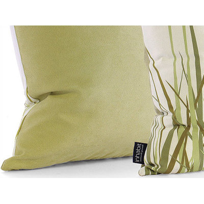 Inhabit Summer Grass Throw Pillow