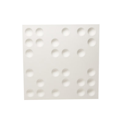 Inhabit Braille Wall Flat (Set of 10)