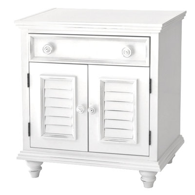 John Boyd Designs Outer Banks 1 Drawer Nightstand