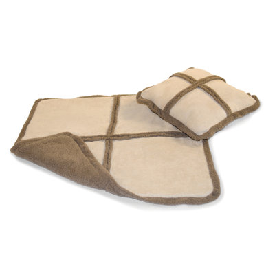 Deluxe Throw and Pillow Set for Pets