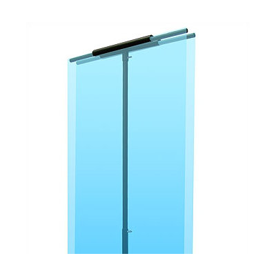 Pinquist Tool & Die 90" Vertical Double-Sided Banner Stand