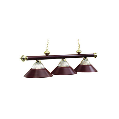 RAM Gameroom Products 3 Light Billiard Light
