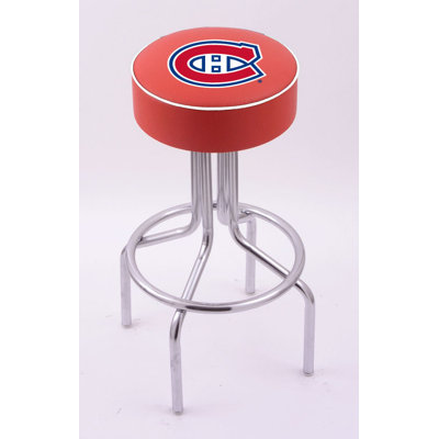 Holland Bar Stool National Hocky League Tulip Base Swivel Barstool 