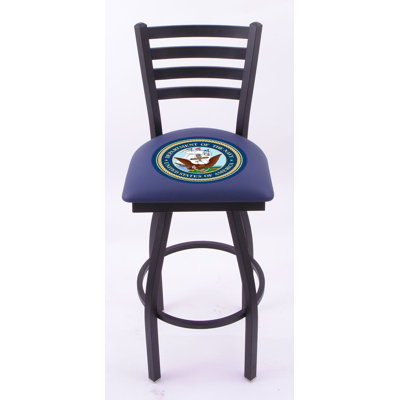 Holland Bar Stool US Military Ladder-Back Barstool 