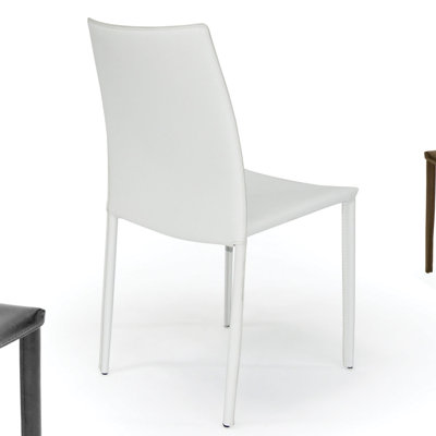 Aeon Furniture Bonded Leather Stacking Chair