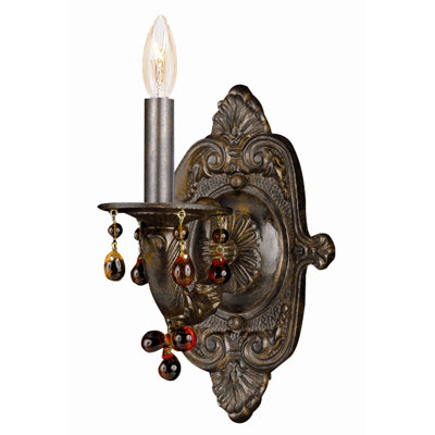Crystorama Sutton  Wall Sconce in Venetian Bronze