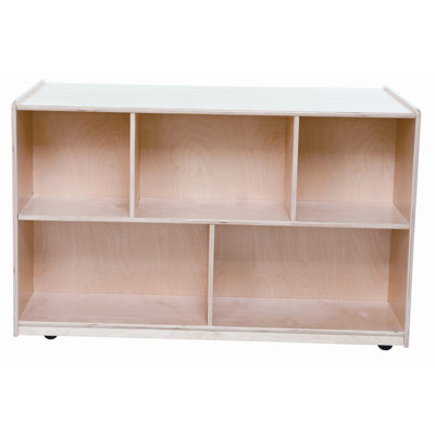 Wood Designs Twenty Tray Mobile Shelves Island