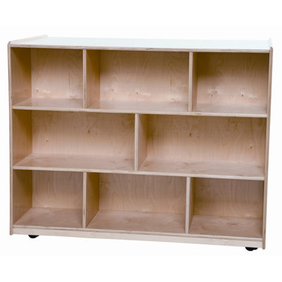 Wood Designs Twenty Five Tray Mobile Shelves Island