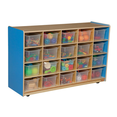Wood Designs Twenty Tray Storage Unit
