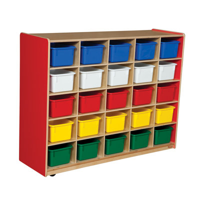 Wood Designs Twenty Five Tray Storage Unit