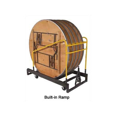 Midwest Folding Products Upperzone Round Table Truck