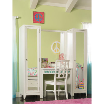 Opus Designs Lily 34" W Writing Desk with Chair