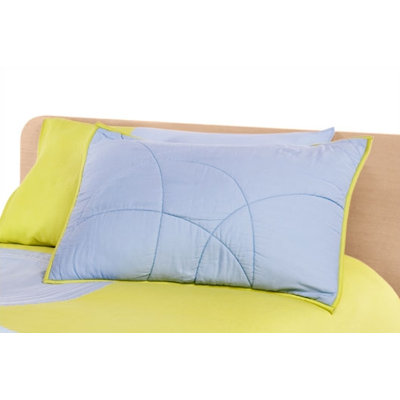 True Modern Starburst Bedding Collection in Brown and Blue