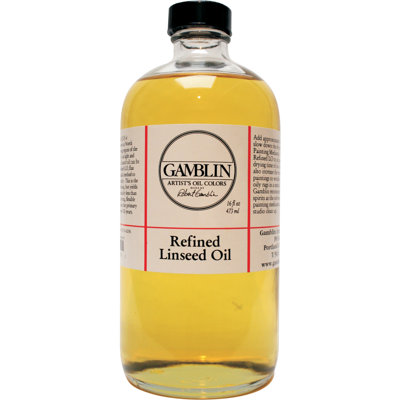 Gamblin Refined Linseed Oil