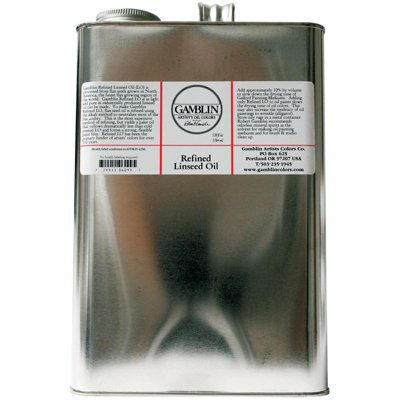 Gamblin Refined Linseed Oil