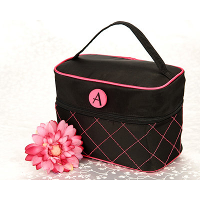 Monogrammed Makeup Bags on Aspen   The Cosmopolitan   Monogrammed Cosmetic Travel Bag   Wayfair