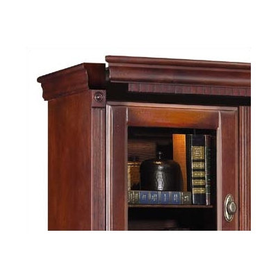 kathy ireland Home by Martin Furniture Huntington Club Right L-Shape Executive Desk