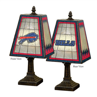 The Memory Company NFL 14" Art Glass Table Lamp
