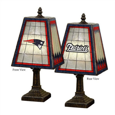 The Memory Company NFL 14" Art Glass Table Lamp