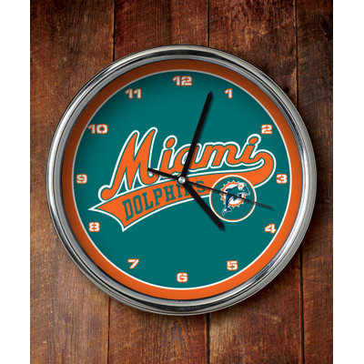 The Memory Company NFL Chrome Clock