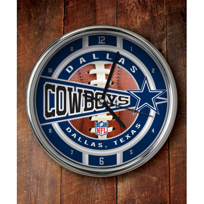 The Memory Company NFL Chrome Clock