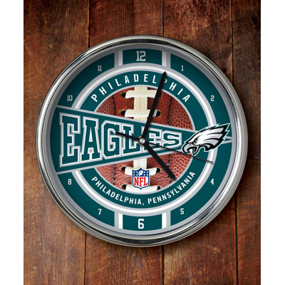 The Memory Company NFL Chrome Clock