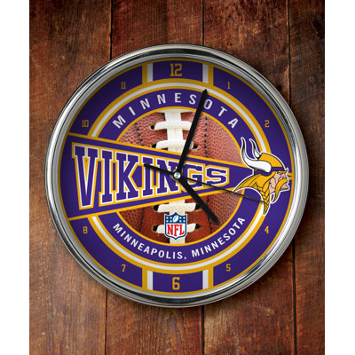 The Memory Company NFL Chrome Clock