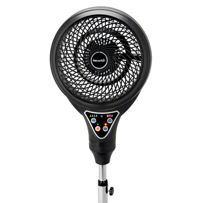 NewAir 12" 2-in-1 Tabletop and Pedestal Vortex Fan