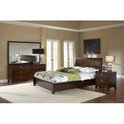 Modus Furniture Veneto Storage Panel Bed