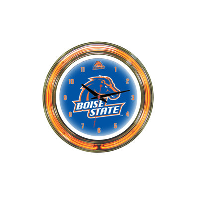 Wave 7 NCAA 14" Team Neon Wall Clock