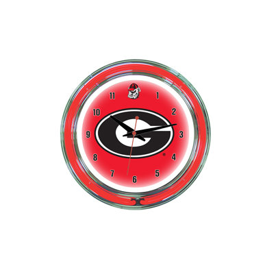 Wave 7 NCAA 14" Team Neon Wall Clock