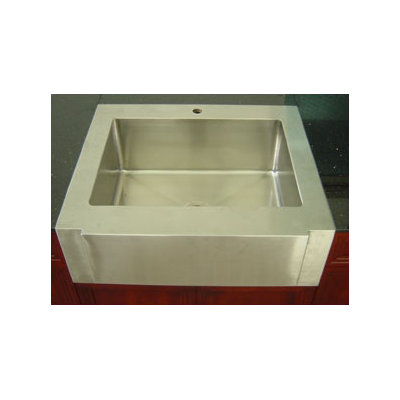 Empire Industries Farm Single Undermount Kitchen Sink with Strainer