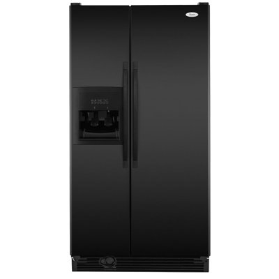 22 cu. ft. Full-Width Adjustable Slide-Out Spillguard Glass Shelves Side-By-Side Refrigerator