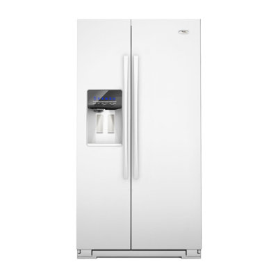 Whirlpool 26 cu. ft. In-Door-Ice System Side-By-Side Refrigerator