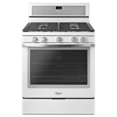 Whirlpool 5.8 cu. ft. Rapid Preheat Option Gas Range