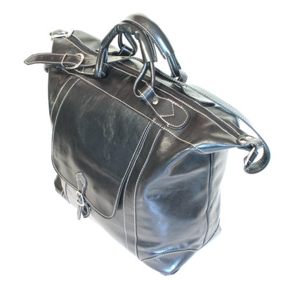 Floto Imports 16" Tack Leather Travel Duffel