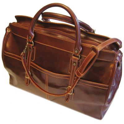 Floto Imports Casiana 21" Leather Travel Duffel