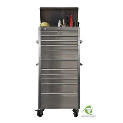 Trinity 27" Stainless Steel Tool Chest