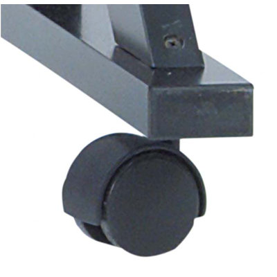 AARCO 2 Locking and 2 Non Locking Swivel Casters