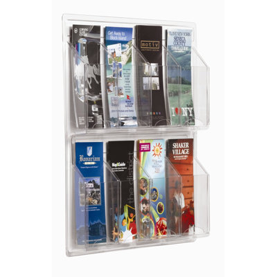 AARCO Clear-Vu Pamphlet Display