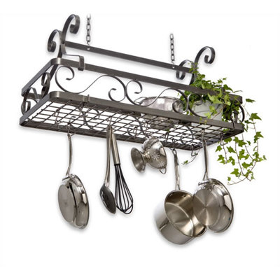 Decor Basket Hanging Pot Rack