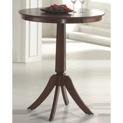 Hillsdale Furniture Plainview Bar Height Bistro Table with Corsica Stools in Black