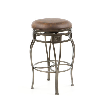 Hillsdale Furniture Swivel Bar Stool - Montello Backless 30"