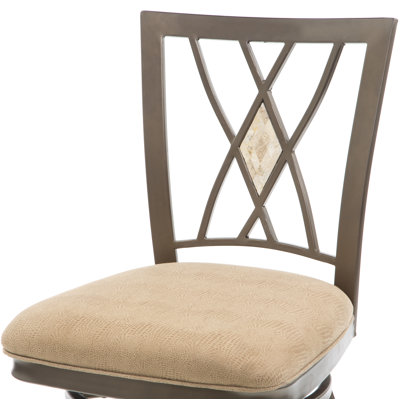 Hillsdale Furniture Brookside Diamond Back Swivel Counter Stool