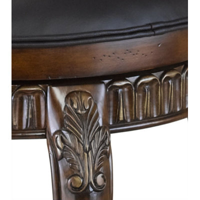 Hillsdale Furniture Fleur De Lis 30" Backless Swivel Bar Stool